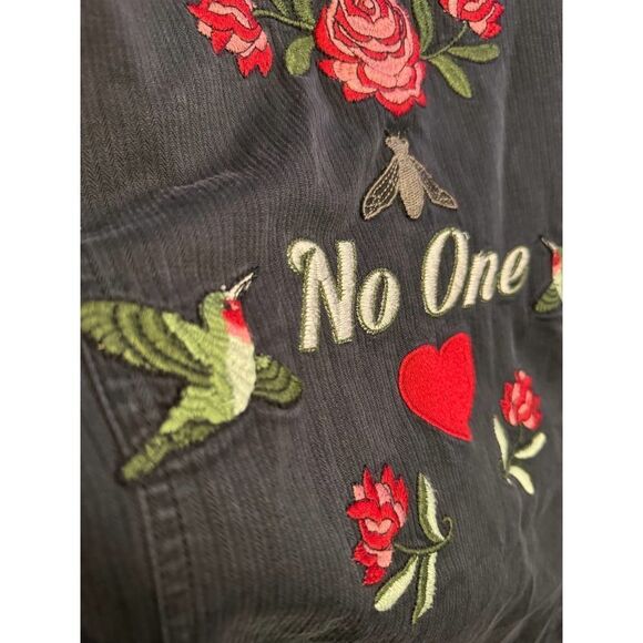 Torrid property of no one roses black utility Jacket/coat 2 - Picture 5 of 10